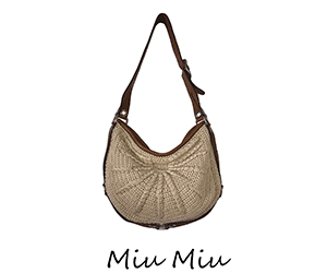 Miu Miu Crochet Nude e Caramelo