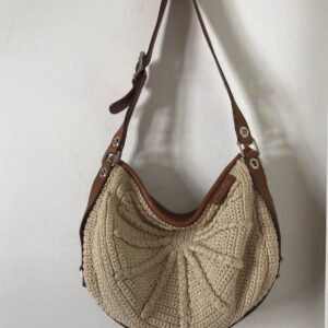 Miu Miu Crochet Nude e Caramelo