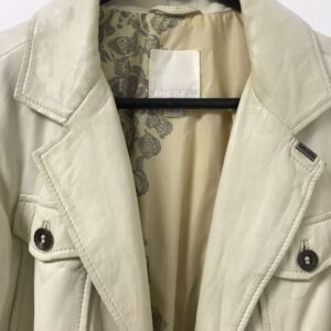 Casaco Diesel Couro Off White