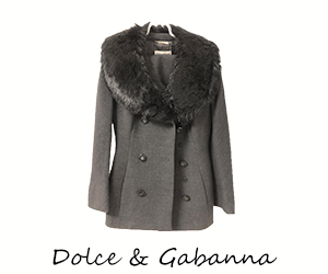 Tailleur Dolce Gabanna Cinza Escuro