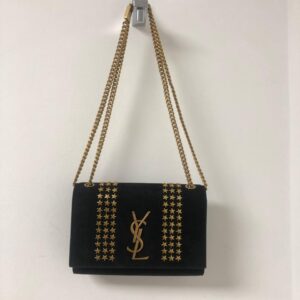 Yves Saint Laurent de Suede Média Preta