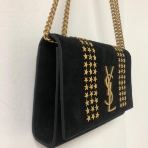 Yves Saint Laurent de Suede Média Preta