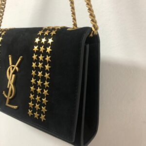 Yves Saint Laurent de Suede Média Preta