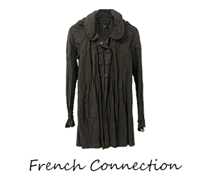 Casaco French Connection Verde Militar