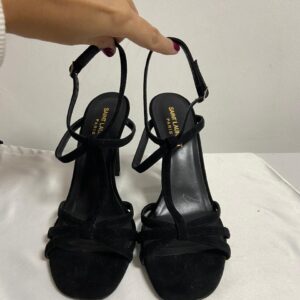 Yves Saint Laurent Sandália Preta