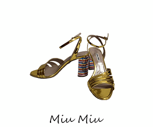 Miu Miu Dourado